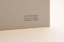 Load image into Gallery viewer, 2004 TRX500FA/FGA Genuine OEM Honda Factory SETUP INSTRUCTIONS PDI MANUAL S4213