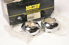 Load image into Gallery viewer, Vance and Hines Straight-Cut Half-Moon End Cap Kit for motorcycle exhaust pipe