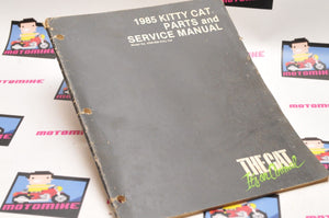 Genuine ARCTIC CAT Factory Service Shop Manual + Parts  KITTY 1985 2254-312