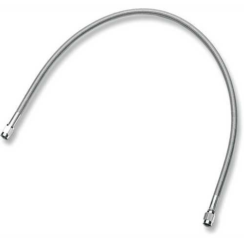 Goodridge 32-inch clear coated stainless steel braided brake hose line  | 80332