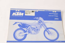 Load image into Gallery viewer, Genuine Factory KTM Spare Parts Manual Chassis - 400 520 SX MXC EXC Racing 2002