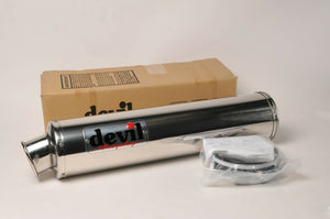 NEW Devil Exhaust- 52354 Stainless Trophy muffler silencer can pipe Bolt On