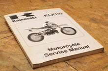 Load image into Gallery viewer, Kawasaki Factory Service Manual FSM OEM KLX110 KLX 110 2002 #99924-1283-01