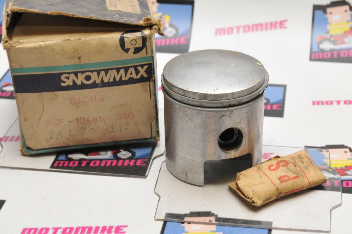 NOS New Old Stock SNOWMAX PISTON 18481 +20 SACHS SA280 70mm +.020 OVER