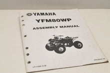 Load image into Gallery viewer, Genuine Yamaha ASSEMBLY SETUP MANUAL YFM80WP RAPTOR 80 2002 LIT-11666-15-38
