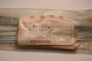 Honda 97742-52160 Spoke Set of TEN (10)  - cb250TI CB400TI HAWK HAWKI HAWKII 2