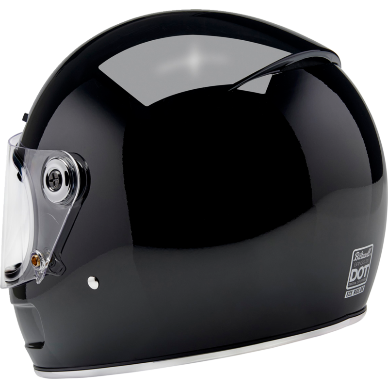 NEW Biltwell Gringo SV Motorcycle Helmet Gloss Black Size L LG
