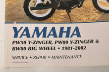 Load image into Gallery viewer, Clymer Service Repair Maintenance Manual: Yamaha PW50 PW80 BW80 Yzinger 1981-02