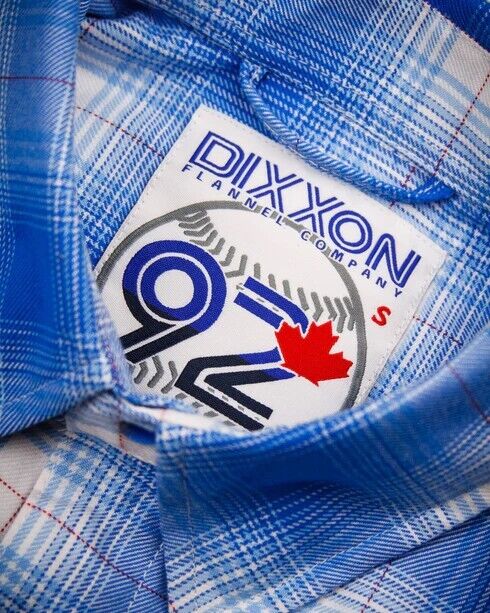 New DIXXON Flannel The Winfield Toronto Blue Jays Baseball BNIB NWT | Mens XL