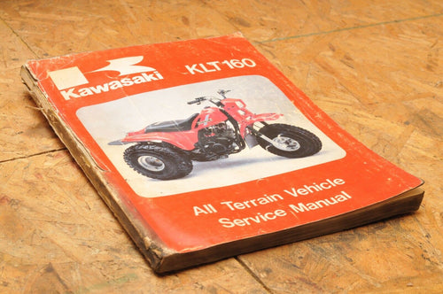 Kawasaki Factory Service Manual FSM SHOP OEM KLT160 1985 ATV  #99924-1052-01
