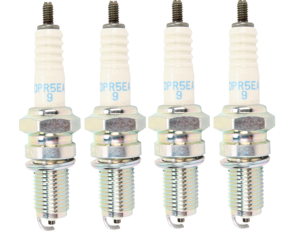 4 NGK DPR5EA-9 Spark Plug Plugs Bougies - Set of four Lot de Quatre | 2887