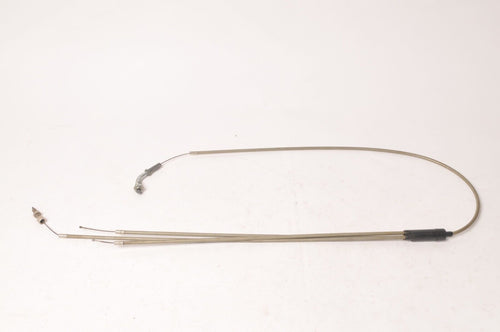 Used Vintage TSK ASA Throttle Cable assembly silver