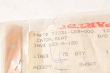 Load image into Gallery viewer, Genuine Honda 77231-GE8-000 catch,seat Aero NB50 1983 1984 83-84