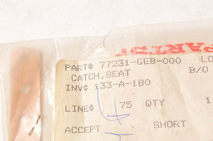 Genuine Honda 77231-GE8-000 catch,seat Aero NB50 1983 1984 83-84