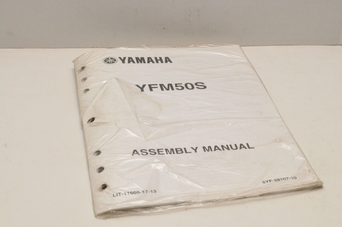 Genuine Yamaha ASSEMBLY SETUP MANUAL YFM50S RAPTOR 50 2004 LIT-11666-17-13