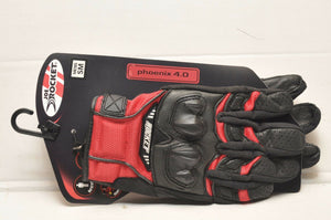 Joe Rocket Mens Phoenix 4 Motorcycle Gloves Red size SMALL 1056-1102