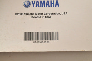 Genuine YAMAHA TECHNICAL UPDATE MANUAL MOTORCYCLE ATV SxS SIDE LIT-17500-00-06