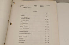 Load image into Gallery viewer, Vintage Polaris Parts Manual 9910378 1976 TX-starfire Snowmobile OEM Genuine