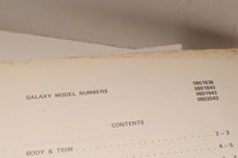 Load image into Gallery viewer, Vintage Polaris Parts Manual 9910654  1980 Galaxy Snowmobile OEM Genuine