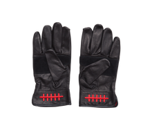 Load image into Gallery viewer, Loser Machine Death Grip Leather Motorcycle Gloves - BLACK