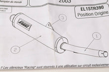 Load image into Gallery viewer, NEW Mig Exhaust Concepts - EL15TR290 MUFFLER - Kawasaki KFX400 Suzuki LTZ400