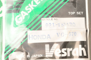 Vesrah VG-570 Top End Gasket Set w/Seals - Honda ATC110 ATC110E 1979-1984