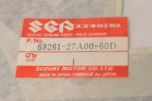 New NOS Genuine Suzuki 68261-27A00-60D Decal Emblem Logo "R" GSX-r750 R1100 ++