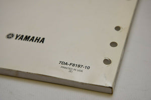 OEM Yamaha Generator Service Shop Manual LIT-19616-01-60 EF4000 EF4200 EF6600 ++