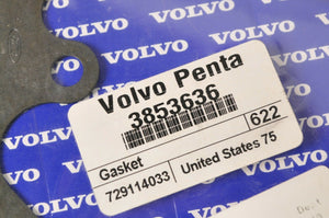 Genuine 3853742 Volvo.Penta Gasket,Upper Intake 5.0 V8 Ford FiPMDM ++