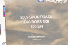 Load image into Gallery viewer, NEW POLARIS Factory Service Shop Manual 2009 SPORTSMAN BIG BOSS 6X6 9922030