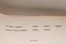 Load image into Gallery viewer, Vintage Polaris Parts Manual 9910378 1976 TX-starfire Snowmobile OEM Genuine