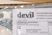 Load image into Gallery viewer, NEW Devil Exhaust - Muffler Adapter 71186 Tuning Double - Suzuki GSXR1000 01-04