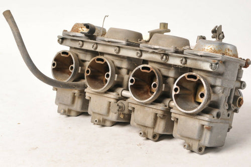 Yamaha Carburetor Carb Set Rack - Maxim XJ650 Hitachi for rebuild or parts