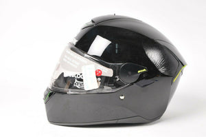 Shark Skwal Motorcycle Helmet Modular Gloss Black L Large HE5-400EB-LK-LG