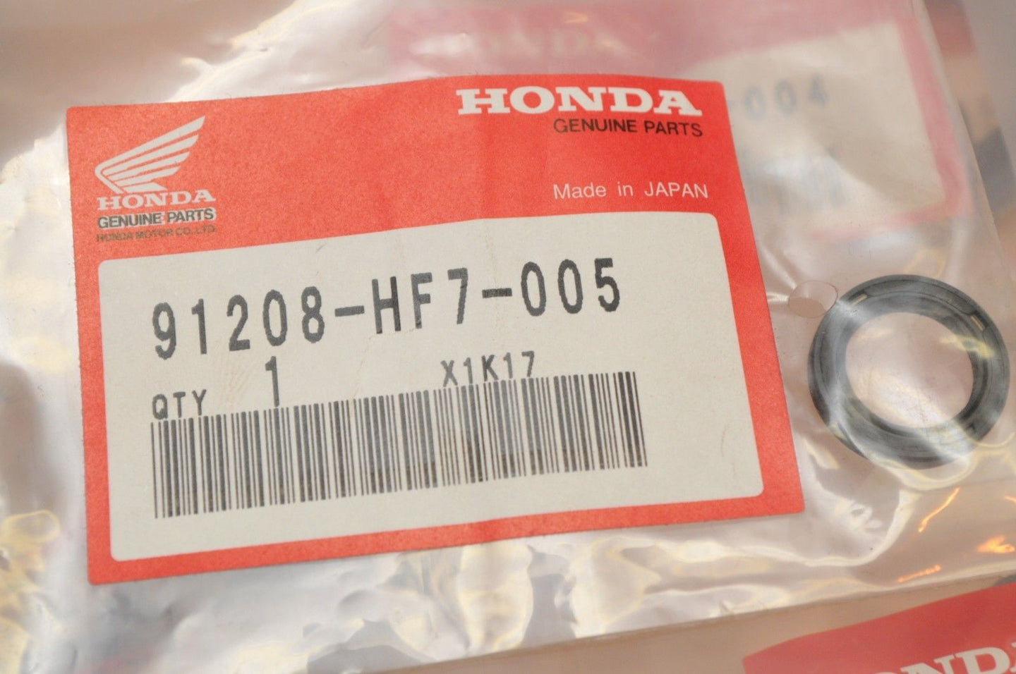NOS Honda OEM 91208-HF7-005 DUST SEAL(14X20X4) REAR BRAKE ARM TRX300 TRX250 ++