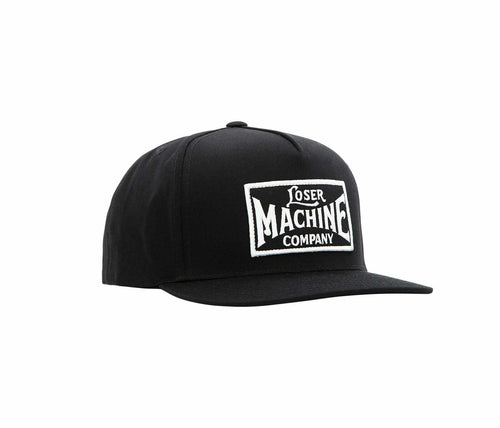 Loser Machine Squad Snapback Hat Cap Black