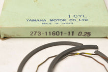 Load image into Gallery viewer, Genuine Yamaha 273-11601-11-00 Piston Ring Set +0.25 O/S - CS5 CS3B CS3C 1971-72