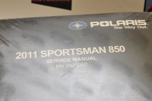NEW GENUINE OEM POLARIS Factory Service Shop Manual 2011 SPORTSMAN 850 9923067