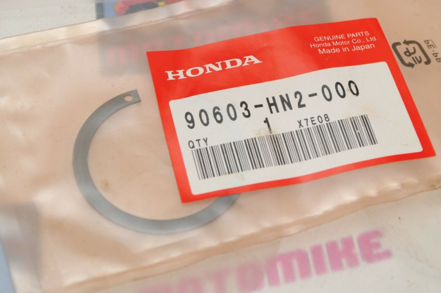 NOS OEM Honda 90603-HN2-000 CIRCLIP INNER 44MM TRX500 TRX650 FOURTRAX RINCON ++