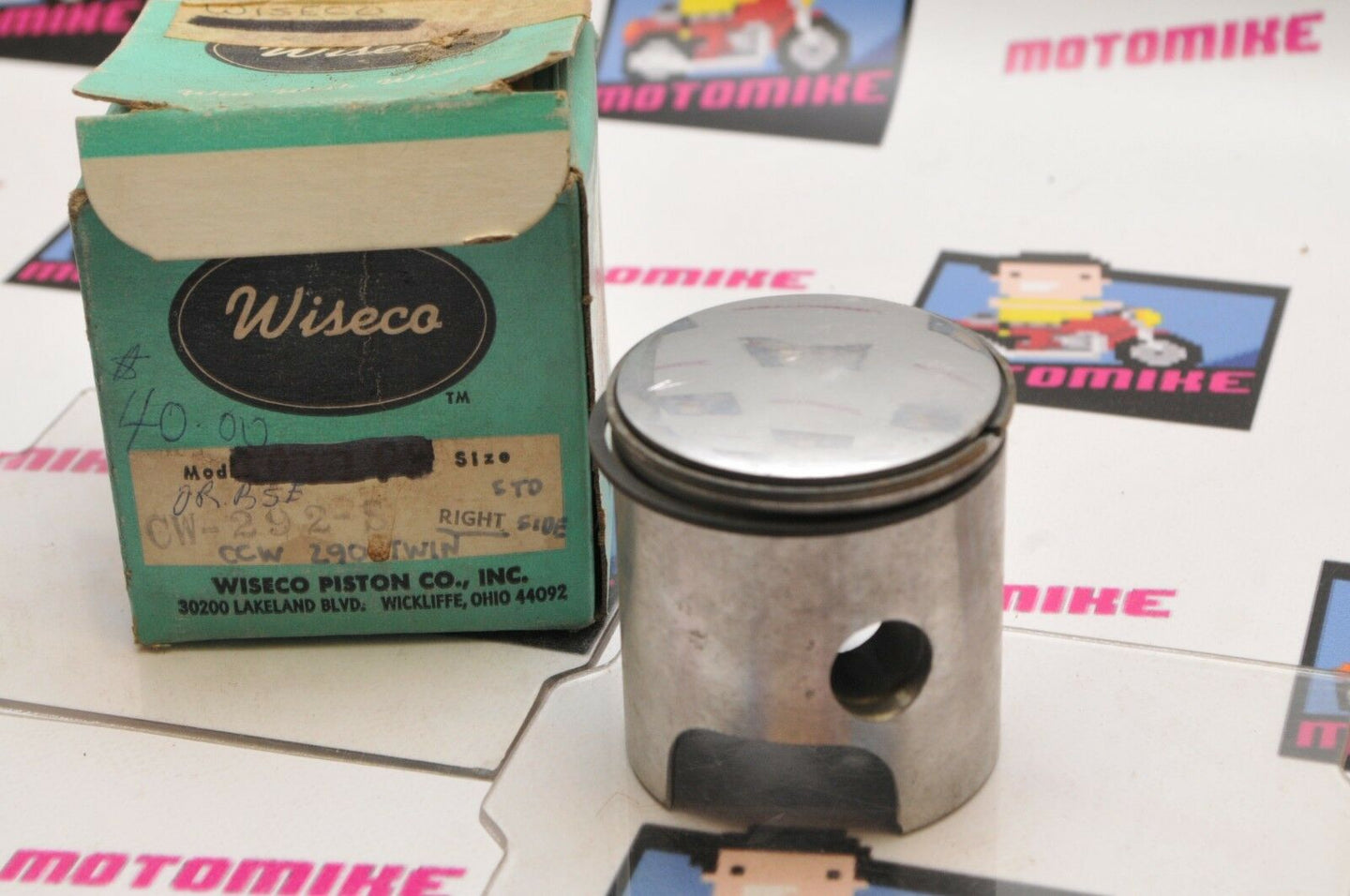 NOS NEW OLD STOCK Wiseco Piston CW-292-S CCW 290 TWIN 2010PS R RIGHT