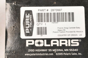 Woodys Polaris EZ Steer 3 120 Carbide Wear Rods Runners - 2870997 Classic Euro +