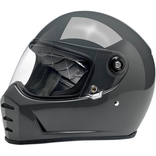 Biltwell Lanesplitter Helmet ECE - Gloss Storm Grey XS Extra Small  1004-109-101