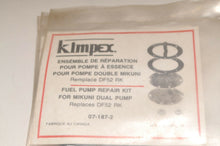 Load image into Gallery viewer, NOS Kimpex 07-187-02 Pump Repair Kit Mikuni DF52 RK Dual Round + arctic cat