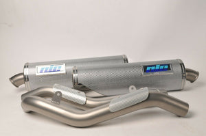 NEW Mig Exhaust Concepts - EL7TR184TA Silver Slip-On exhaust RVT1000 RC51 SP1