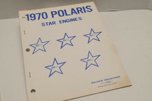 Load image into Gallery viewer, Vintage Polaris Parts Manual 1970 Star Engines 292 - 488 Snowmobile Genuine OEM
