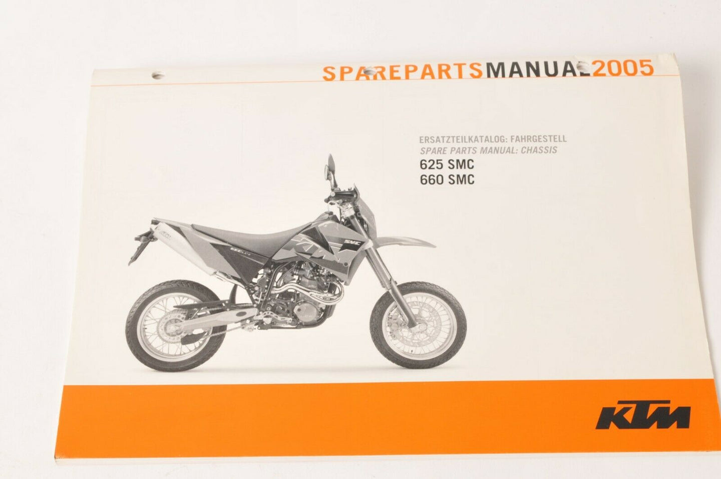 Genuine Factory KTM Spare Parts Manual Chassis 625 660 SMC 2005 05 | 3208177