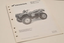 Load image into Gallery viewer, 2004 TRX400FA/FGA Genuine OEM Honda Factory SETUP INSTRUCTIONS PDI MANUAL S4117
