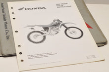 Load image into Gallery viewer, 2004 XR250R XR250 R GENUINE Honda Factory SETUP INSTRUCTIONS PDI MANUAL S0209