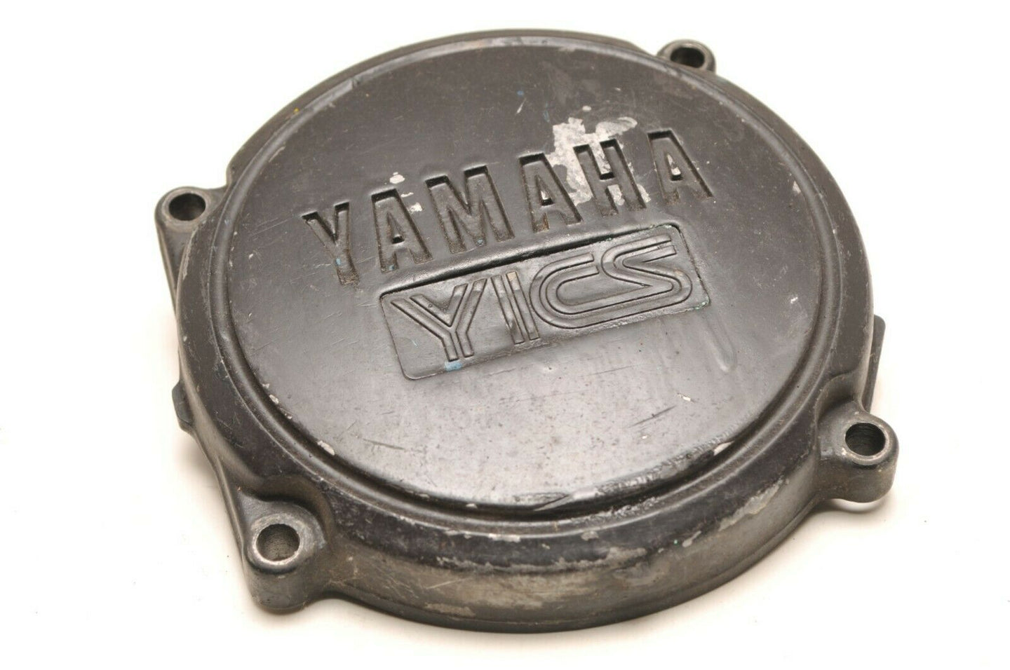 OEM Yamaha 4U8-15416-01 Seca LH Oil Pump Cover YICS 1982 #1 painted black 81-83