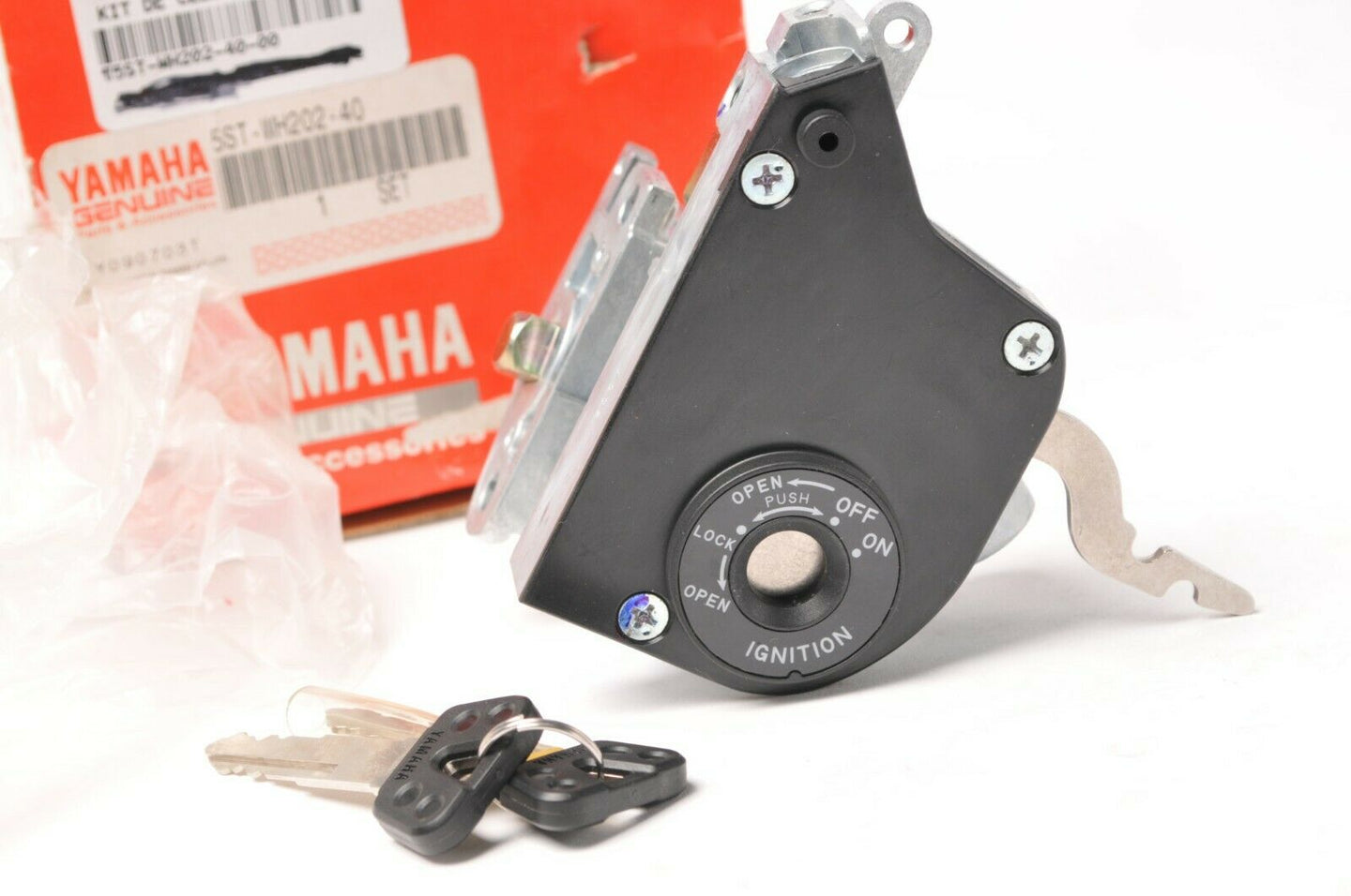 Genuine Yamaha 5ST-WH202-40-00 Ignition Switch Key Set - Vino